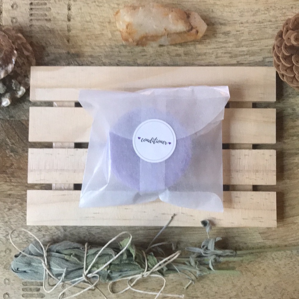 PLUMERIA&VANILLA UGLY Conditioner Bar/ Mountain Mom Soap Co - Picture 7 of 11